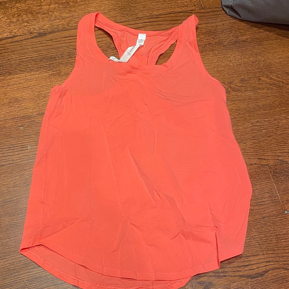 Lululemon Athletica Coral colour Love Tank Top